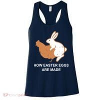 How Easter Eggs Are Made Funny Sarcastic Women's Tank Top thumb 0
