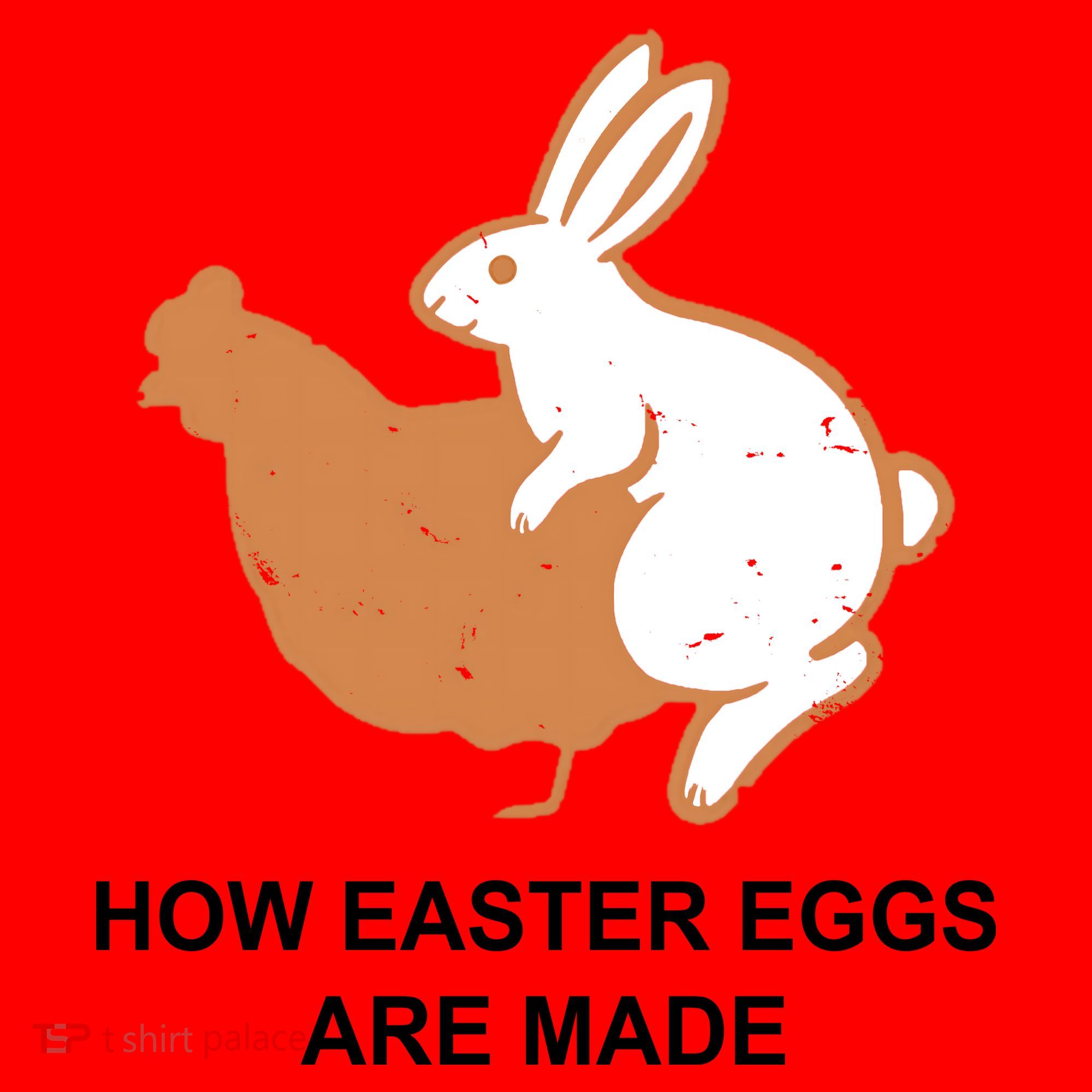 How Easter Eggs Are Made Funny Sarcastic Santa Hat