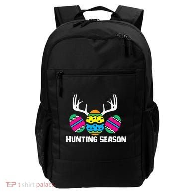 Hunting Eggs Easter Season Deer Antlers Hunter Fun Egg Hunt Backpack
