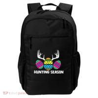 Hunting Eggs Easter Season Deer Antlers Hunter Fun Egg Hunt Backpack thumb 0