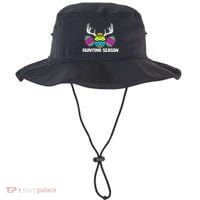 Hunting Eggs Easter Season Deer Antlers Hunter Fun Egg Hunt Bucket Hat thumb 0