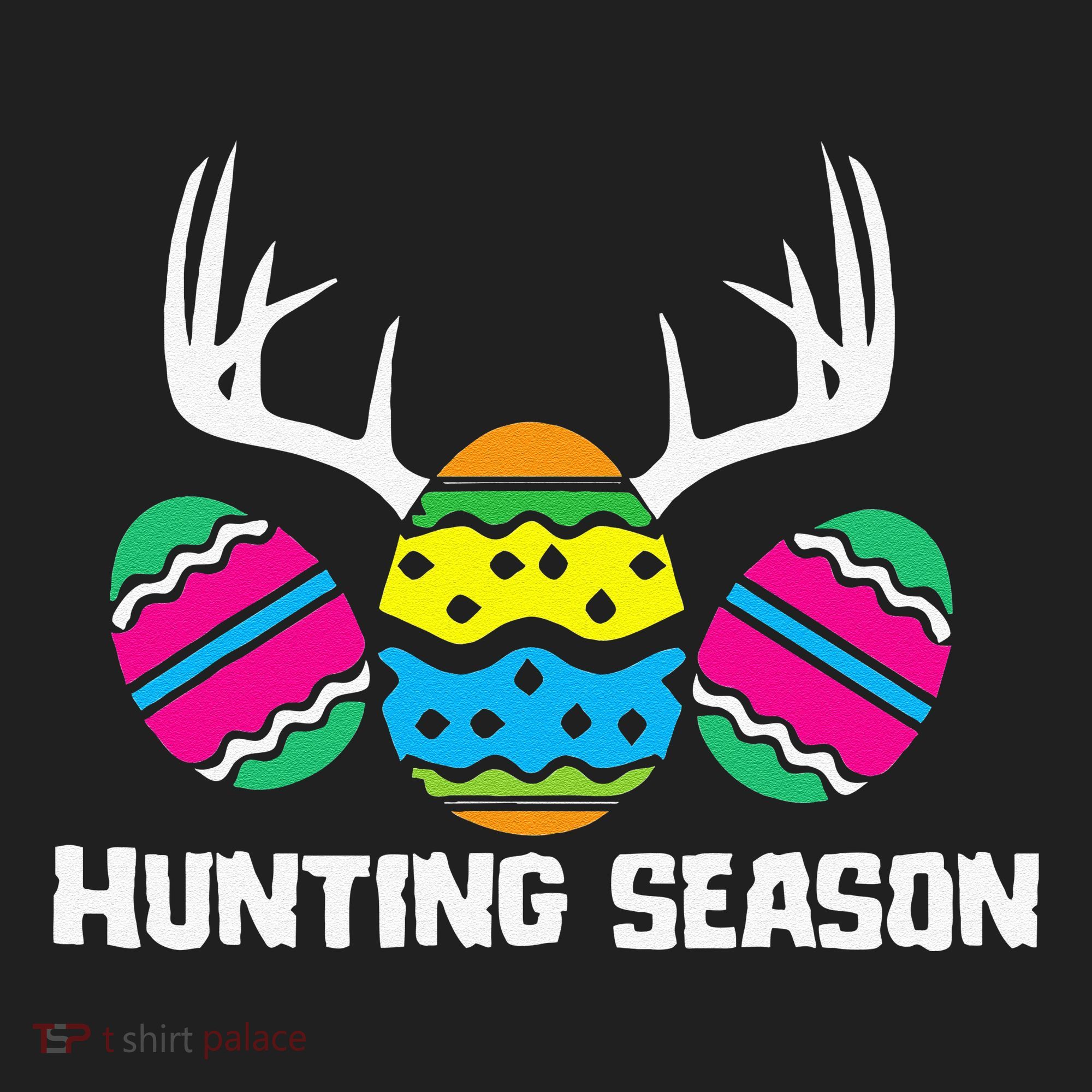 Hunting Eggs Easter Season Deer Antlers Hunter Fun Egg Hunt Hat