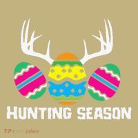 Hunting Eggs Easter Season Deer Antlers Hunter Fun Egg Hunt Mousepad thumb 1