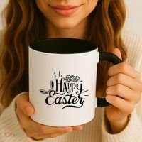 Happy Easter Egg Holiday Coffee Mug thumb 3