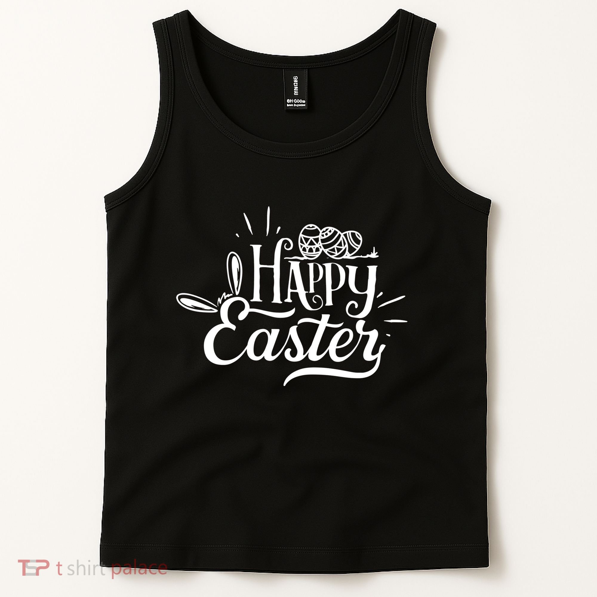Happy Easter Egg Holiday Tank Top