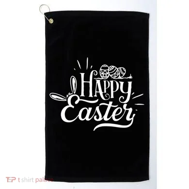 Happy Easter Egg Holiday Golf Towel