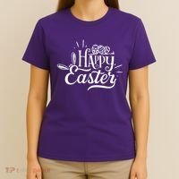 Happy Easter Egg Holiday T-Shirt thumb 4