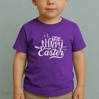 Happy Easter Egg Holiday Toddler T-Shirt thumb 2