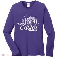 Happy Easter Egg Holiday Women's Long Sleeve Shirt thumb 0