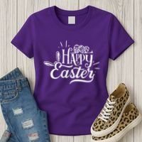 Happy Easter Egg Holiday Women's T-Shirt thumb 3