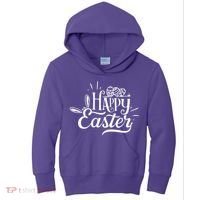 Happy Easter Egg Holiday Kids Hoodie thumb 0