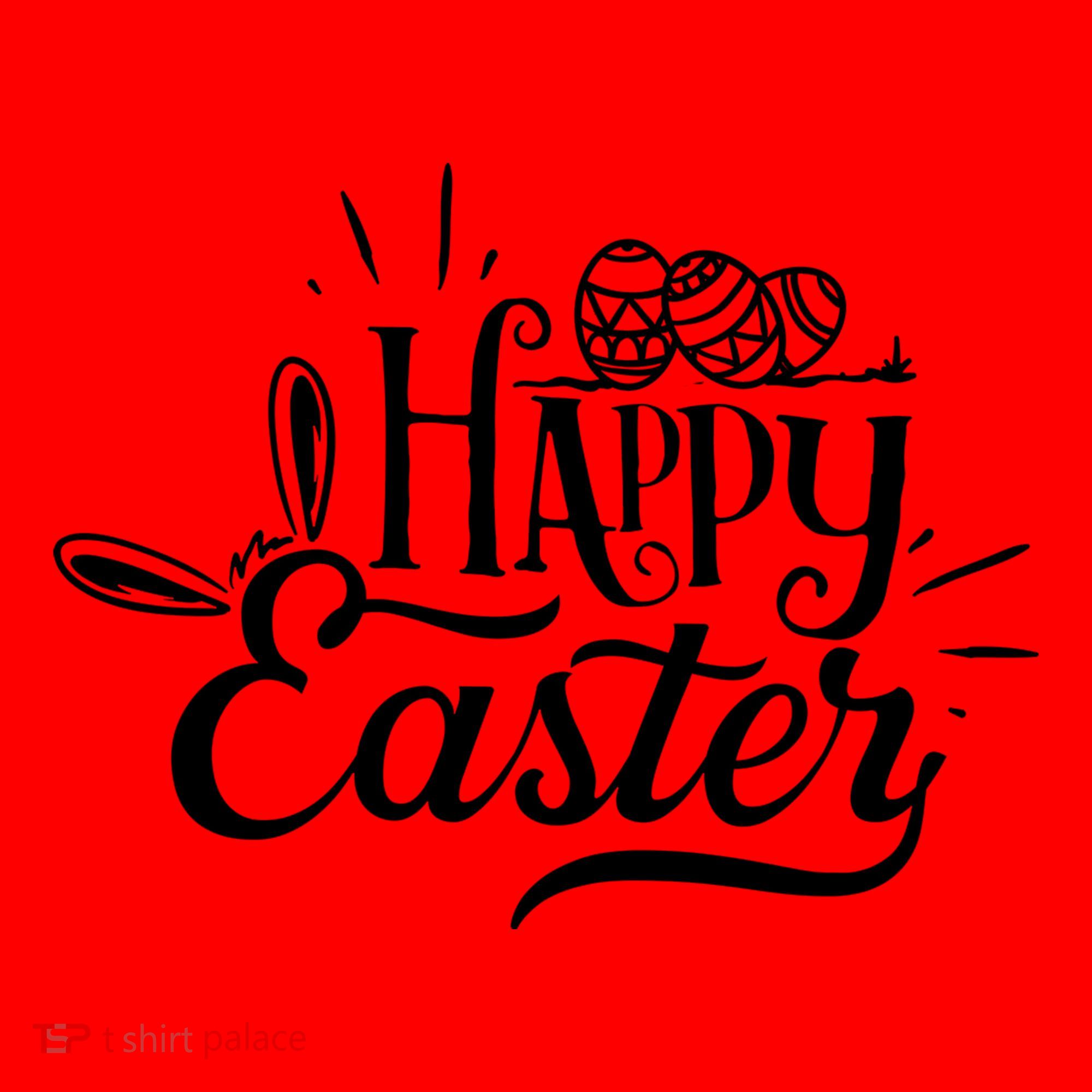 Happy Easter Egg Holiday Santa Hat