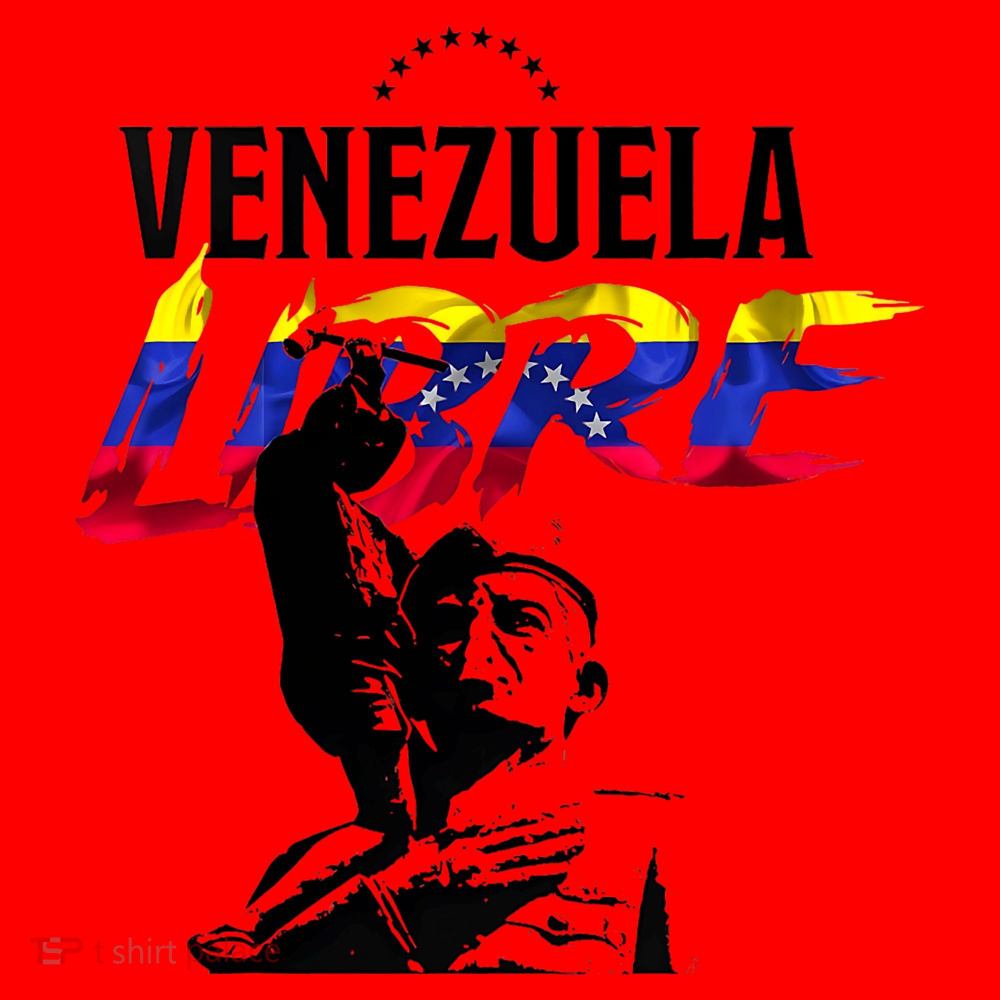 Hasta El Final Abajo Cadenas Venezuela Libre Santa Hat