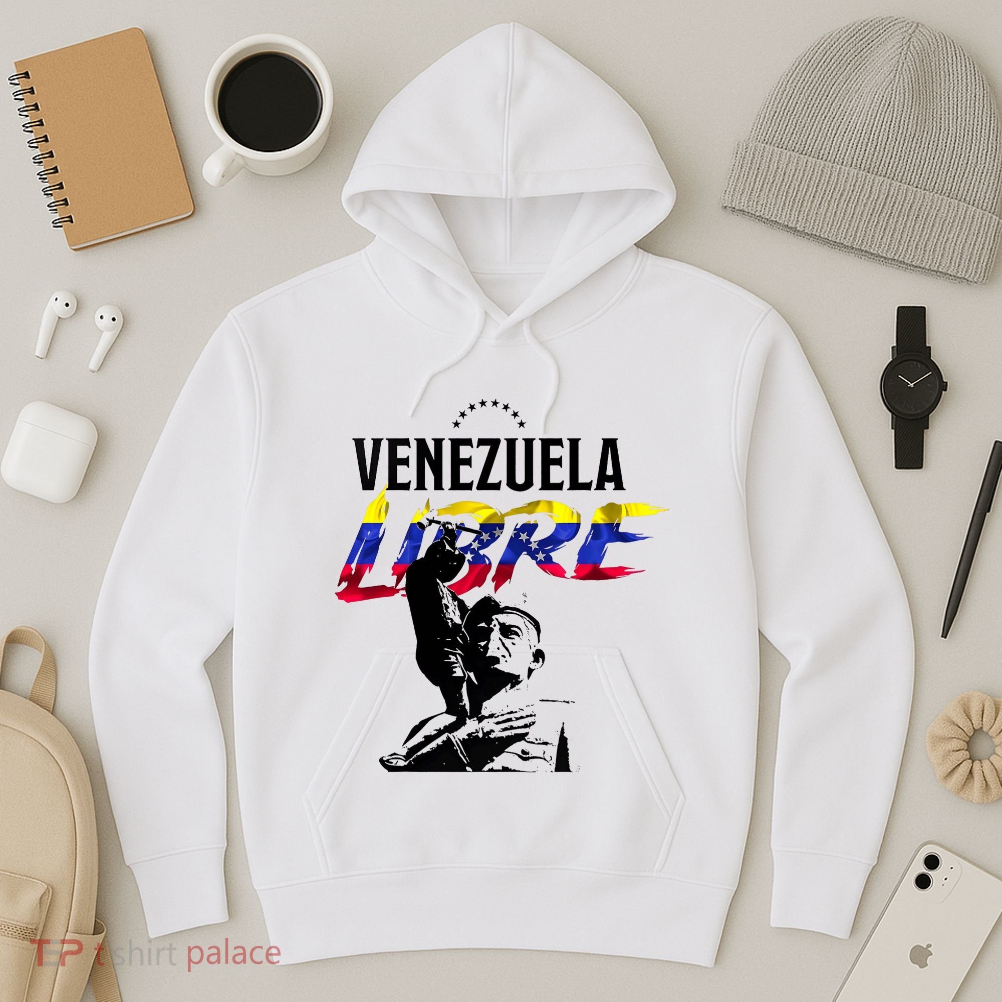 Hasta El Final Abajo Cadenas Venezuela Libre Hoodie