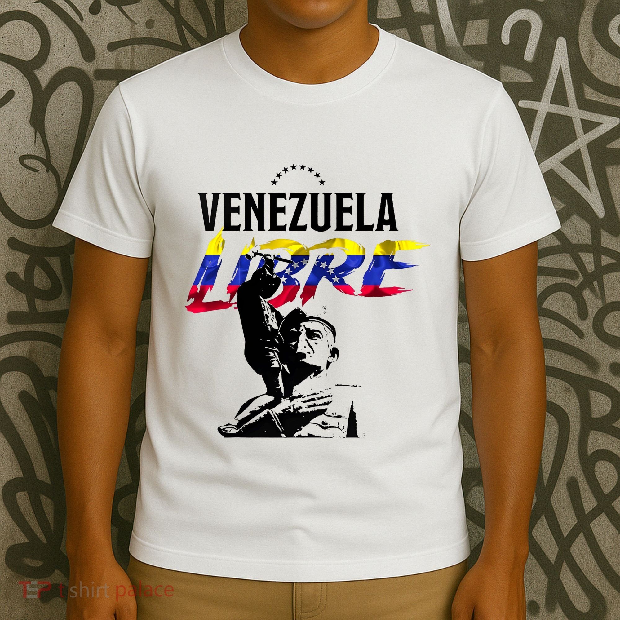 Hasta El Final Abajo Cadenas Venezuela Libre T-Shirt