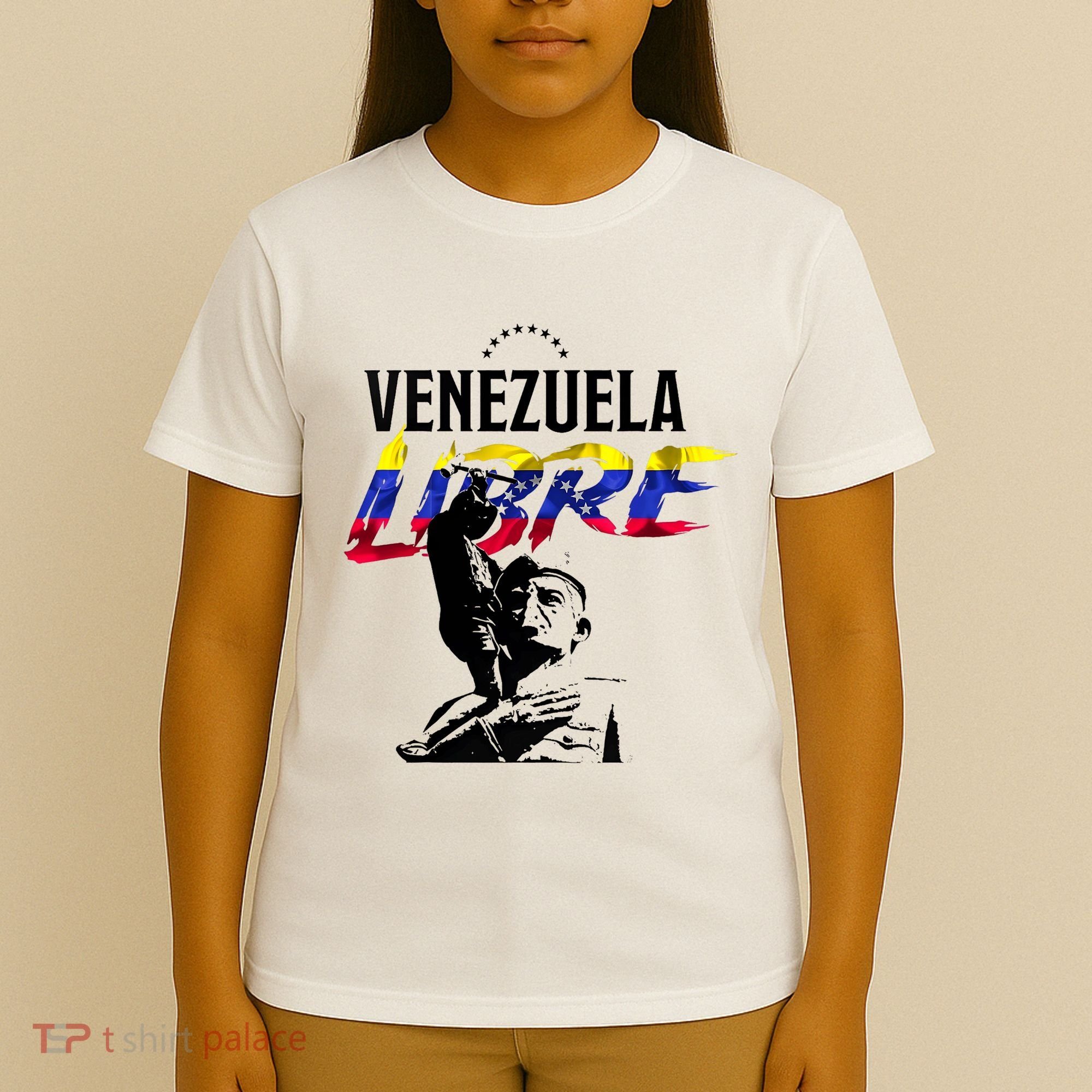 Hasta El Final Abajo Cadenas Venezuela Libre T-Shirt