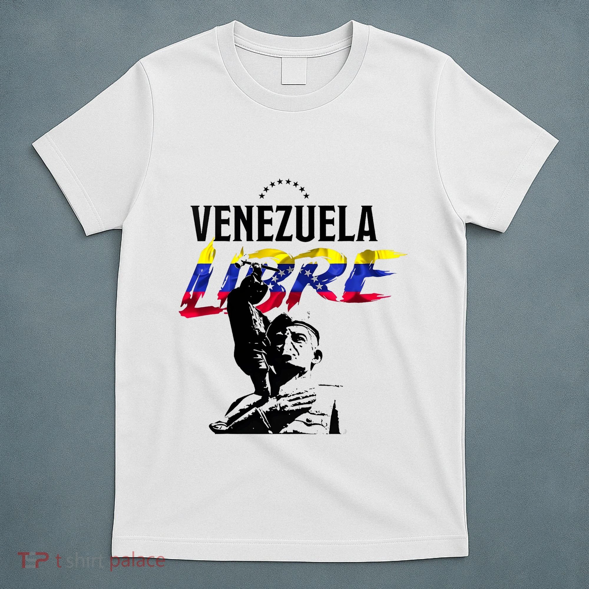 Hasta El Final Abajo Cadenas Venezuela Libre T-Shirt