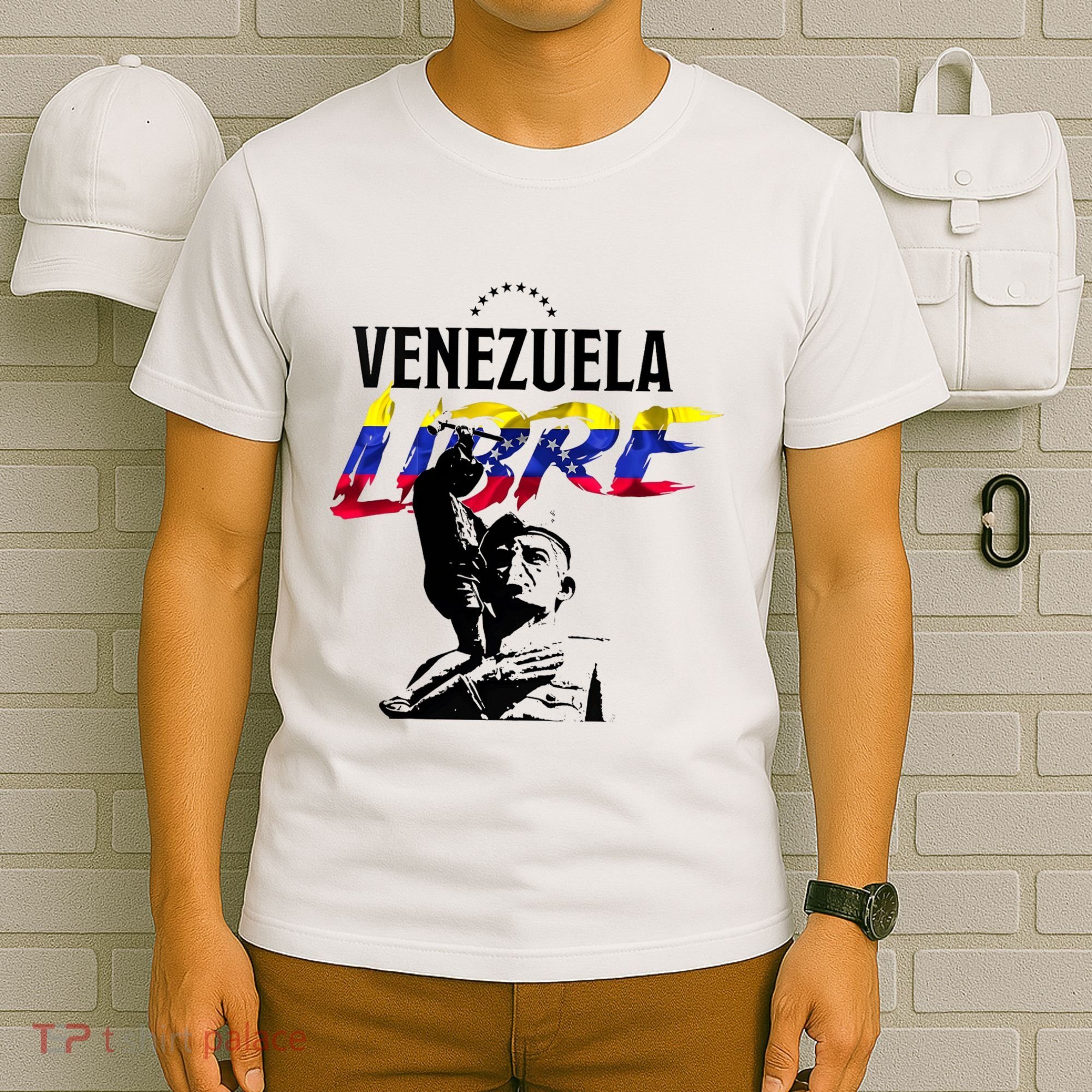 Hasta El Final Abajo Cadenas Venezuela Libre T-Shirt