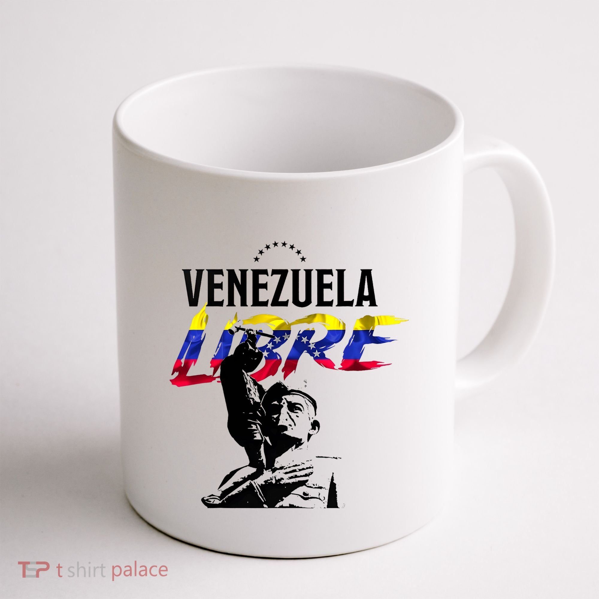 Hasta El Final Abajo Cadenas Venezuela Libre Coffee Mug