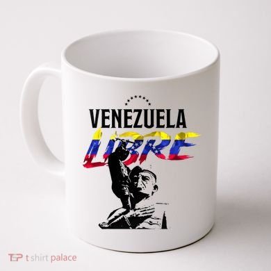 Hasta El Final Abajo Cadenas Venezuela Libre Coffee Mug