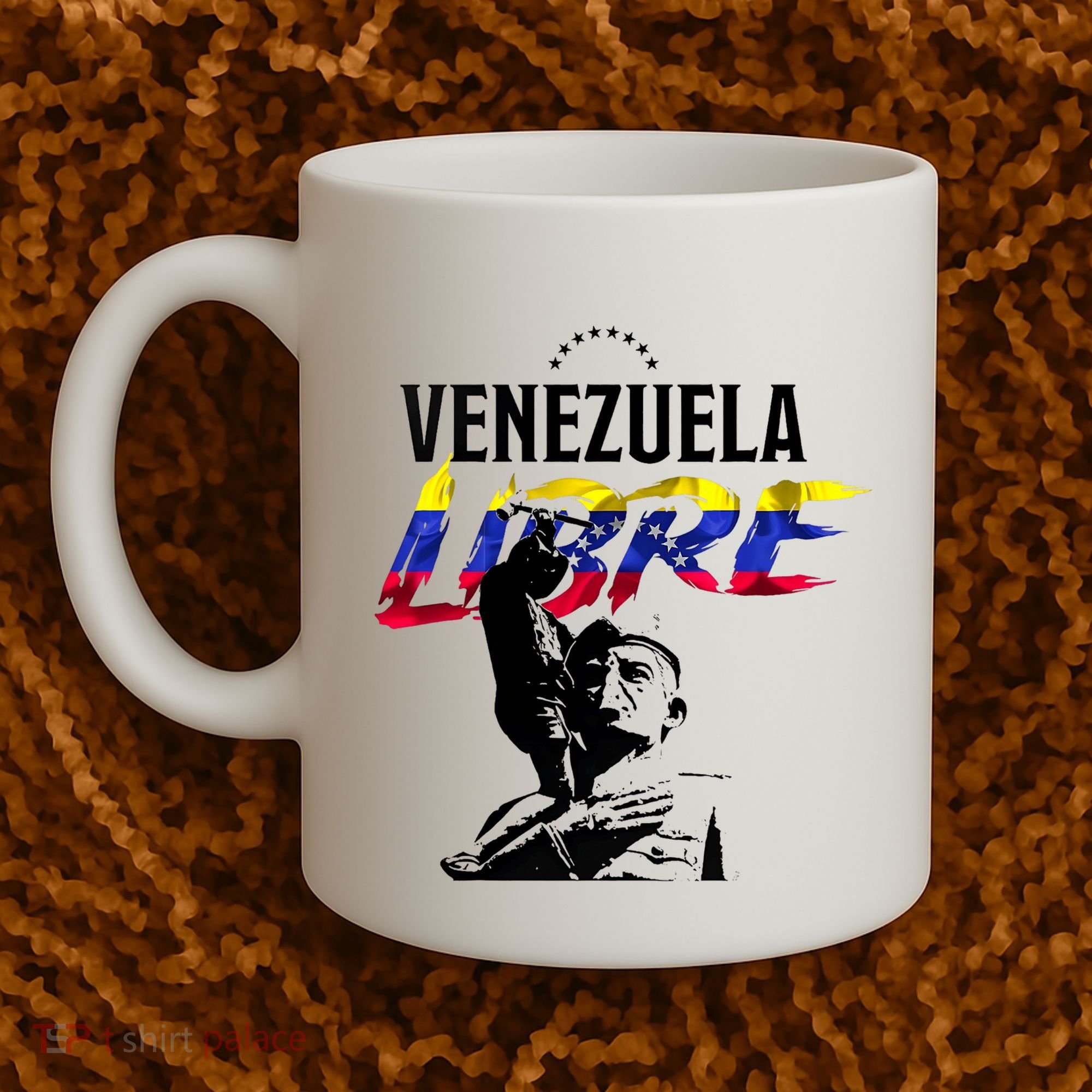 Hasta El Final Abajo Cadenas Venezuela Libre Coffee Mug