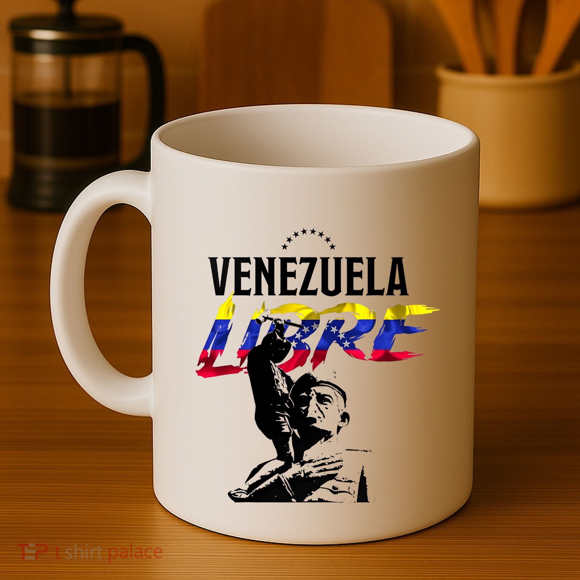 Hasta El Final Abajo Cadenas Venezuela Libre Coffee Mug