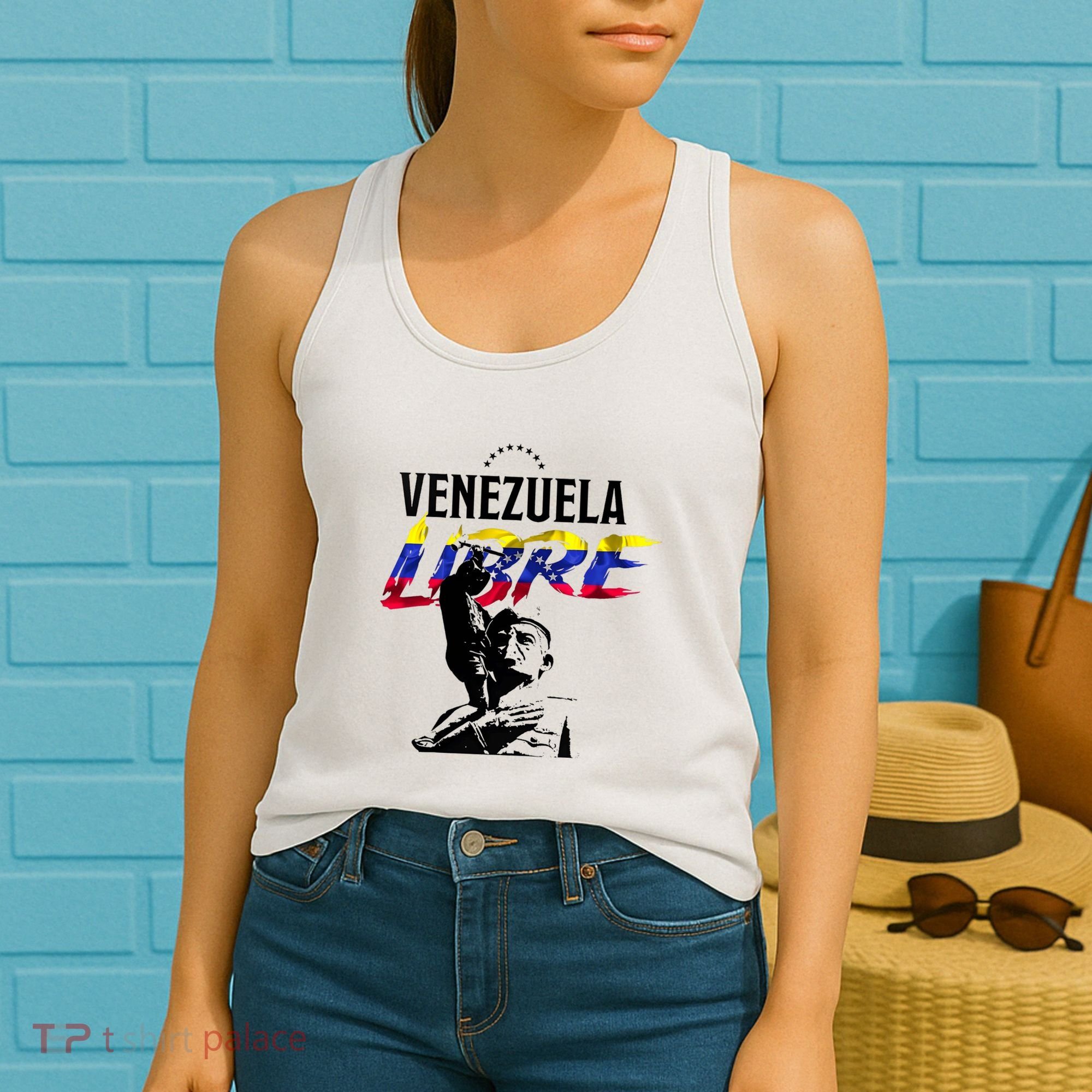 Hasta El Final Abajo Cadenas Venezuela Libre Women's Tank Top