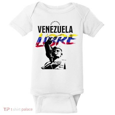 Hasta El Final Abajo Cadenas Venezuela Libre Baby Bodysuit