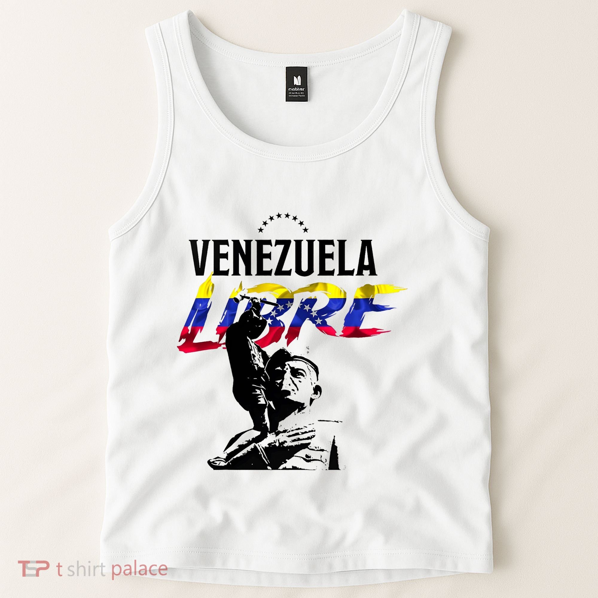 Hasta El Final Abajo Cadenas Venezuela Libre Tank Top