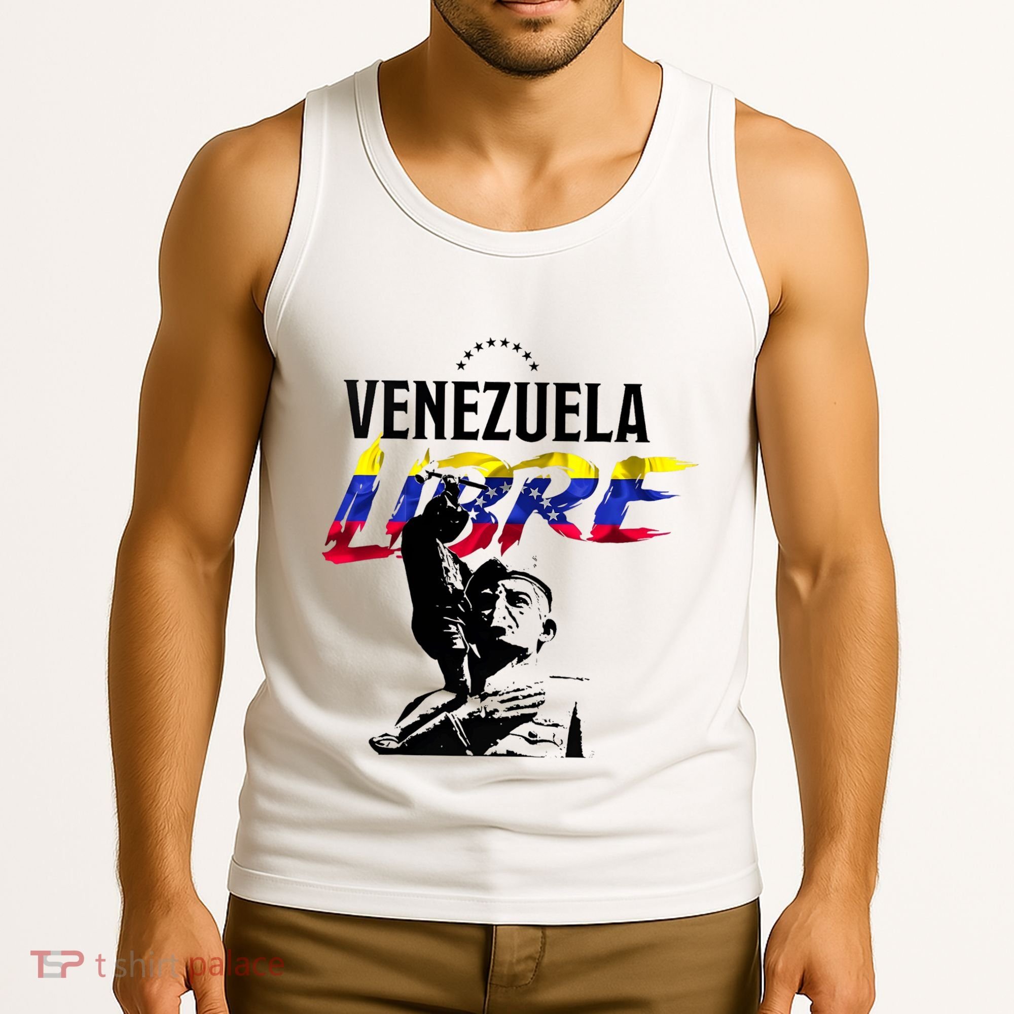 Hasta El Final Abajo Cadenas Venezuela Libre Tank Top