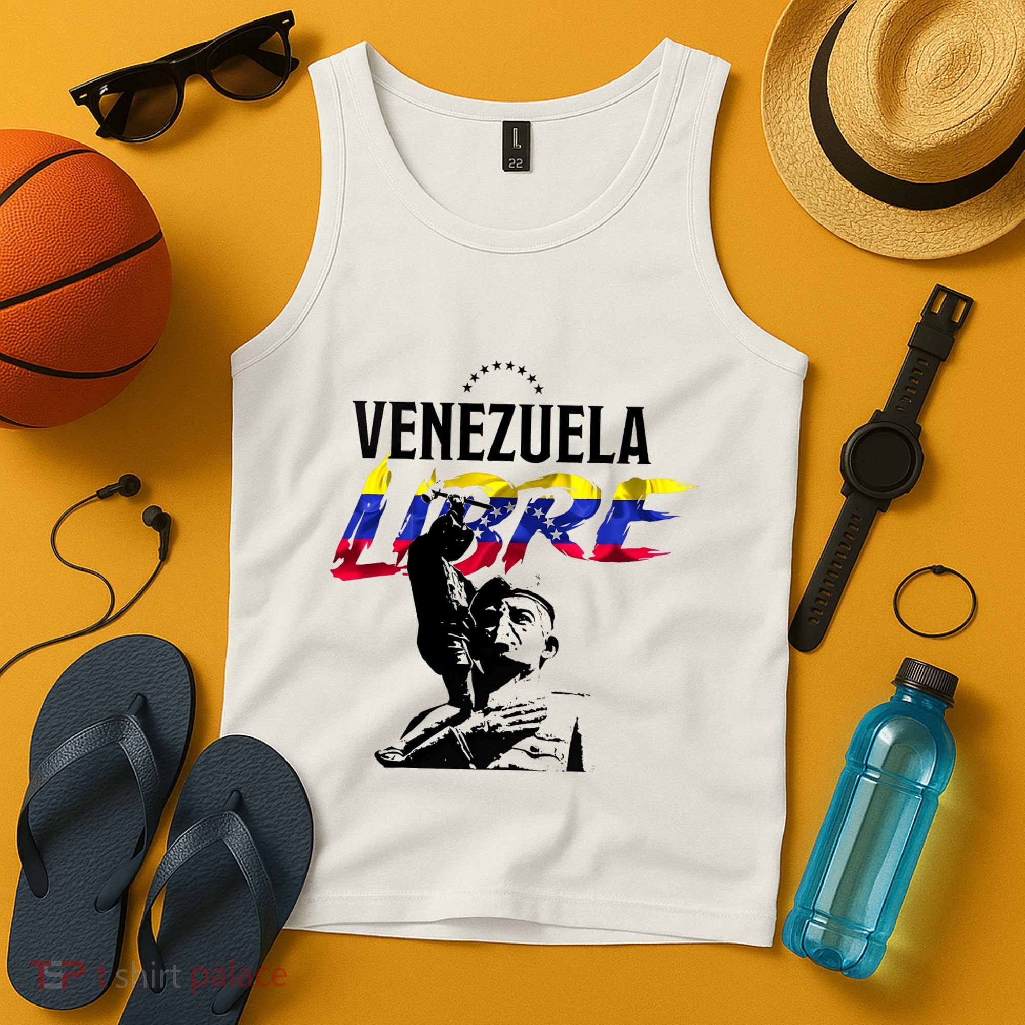 Hasta El Final Abajo Cadenas Venezuela Libre Tank Top