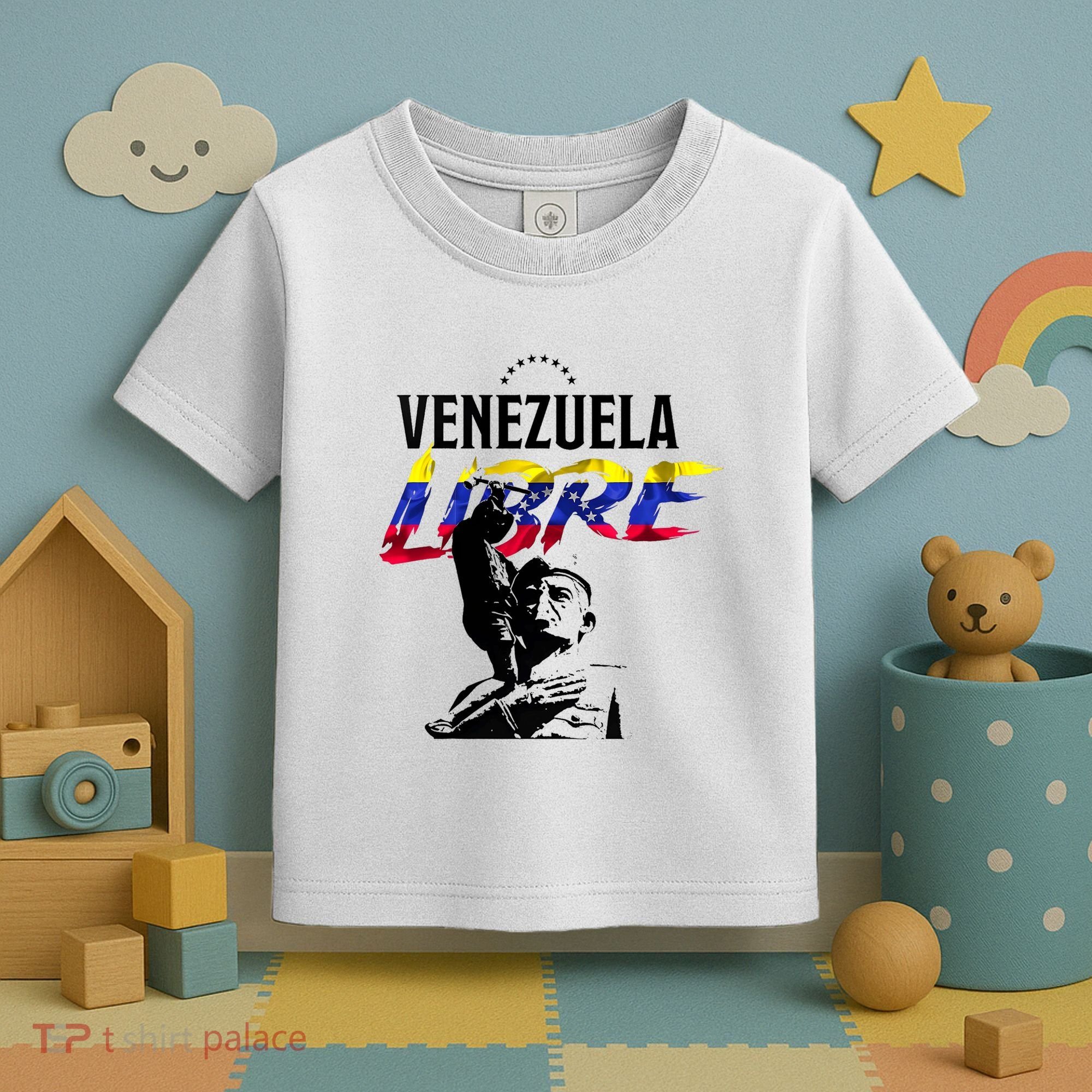 Hasta El Final Abajo Cadenas Venezuela Libre Toddler T-Shirt