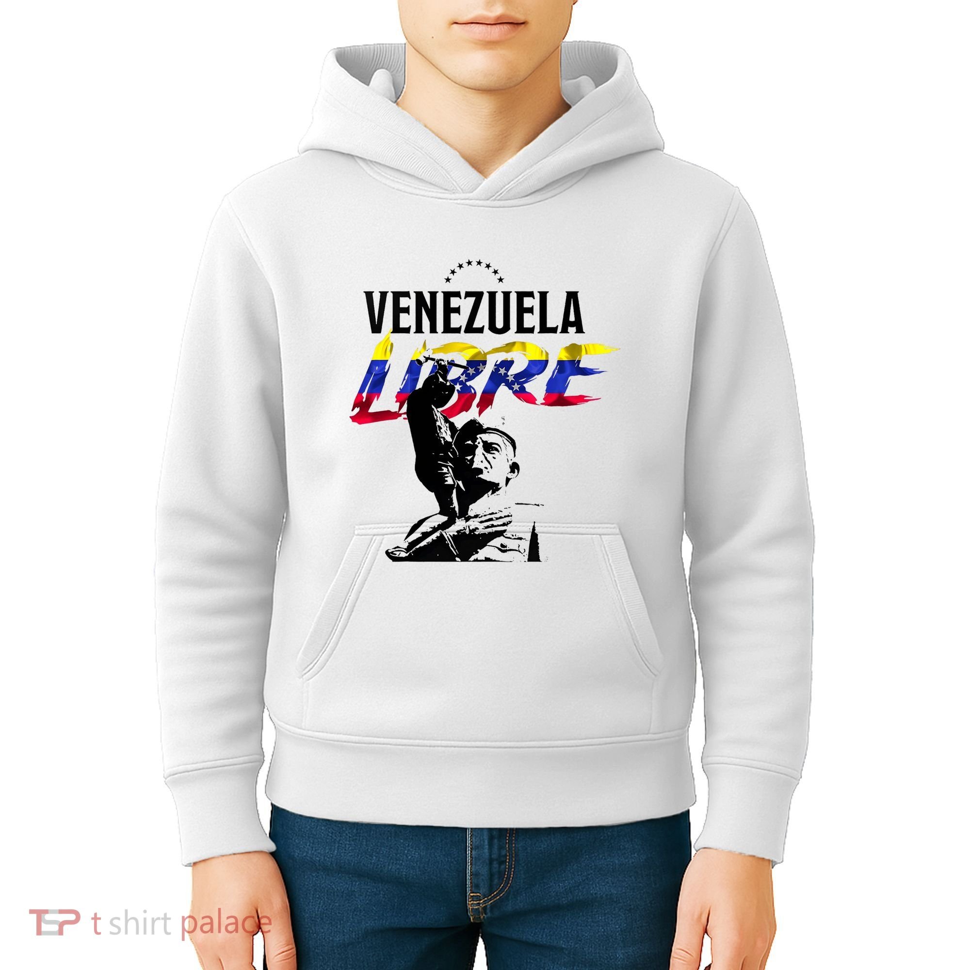 Hasta El Final Abajo Cadenas Venezuela Libre Kids Hoodie