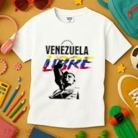 Hasta El Final Abajo Cadenas Venezuela Libre Kids T-Shirt thumb 3