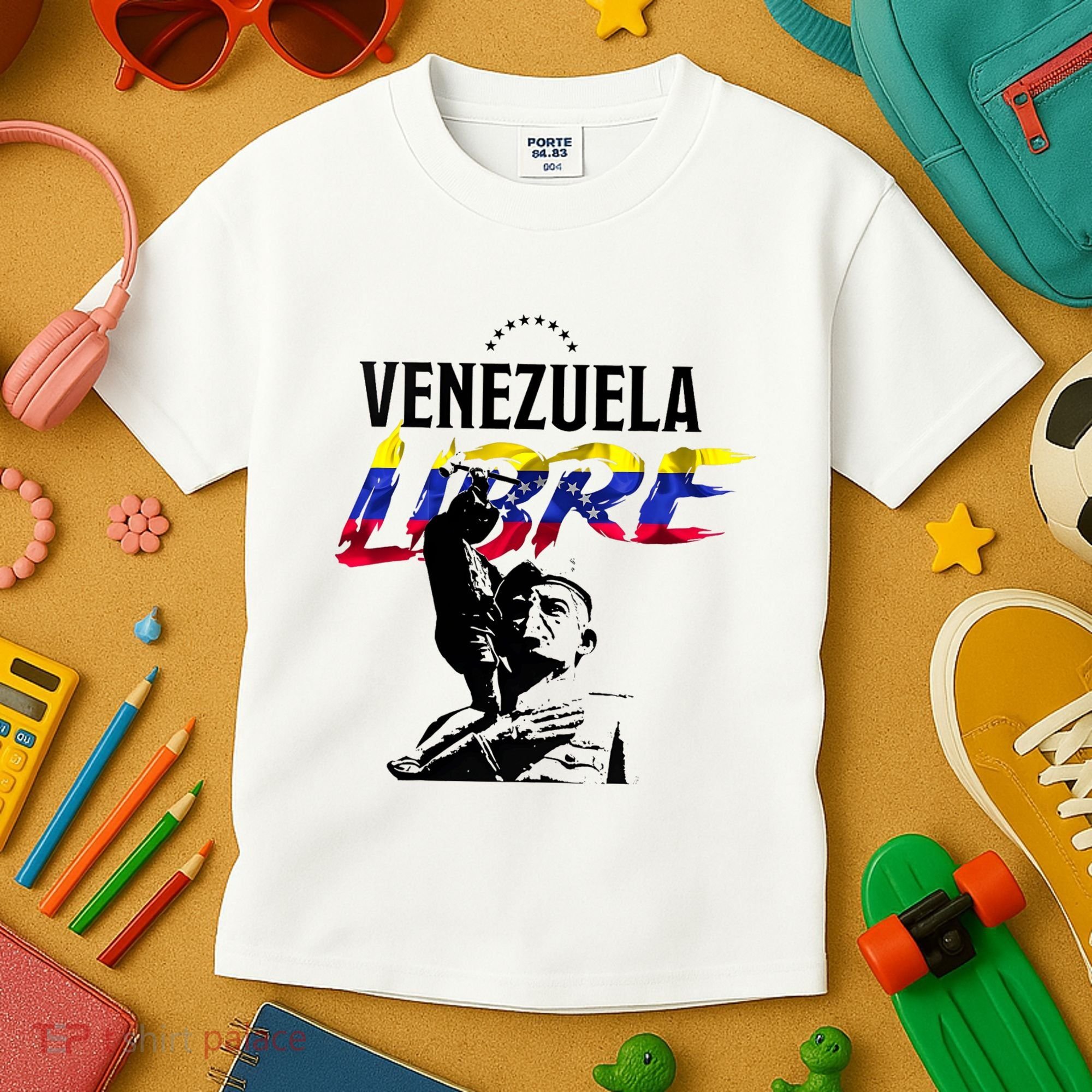 Hasta El Final Abajo Cadenas Venezuela Libre Kids T-Shirt