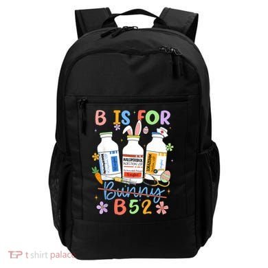 Happy Easter Funny Psych Nurse B is for B52 Not Bunny Backpack
