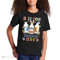 Happy Easter Funny Psych Nurse B is for B52 Not Bunny Kids T-Shirt thumb 2