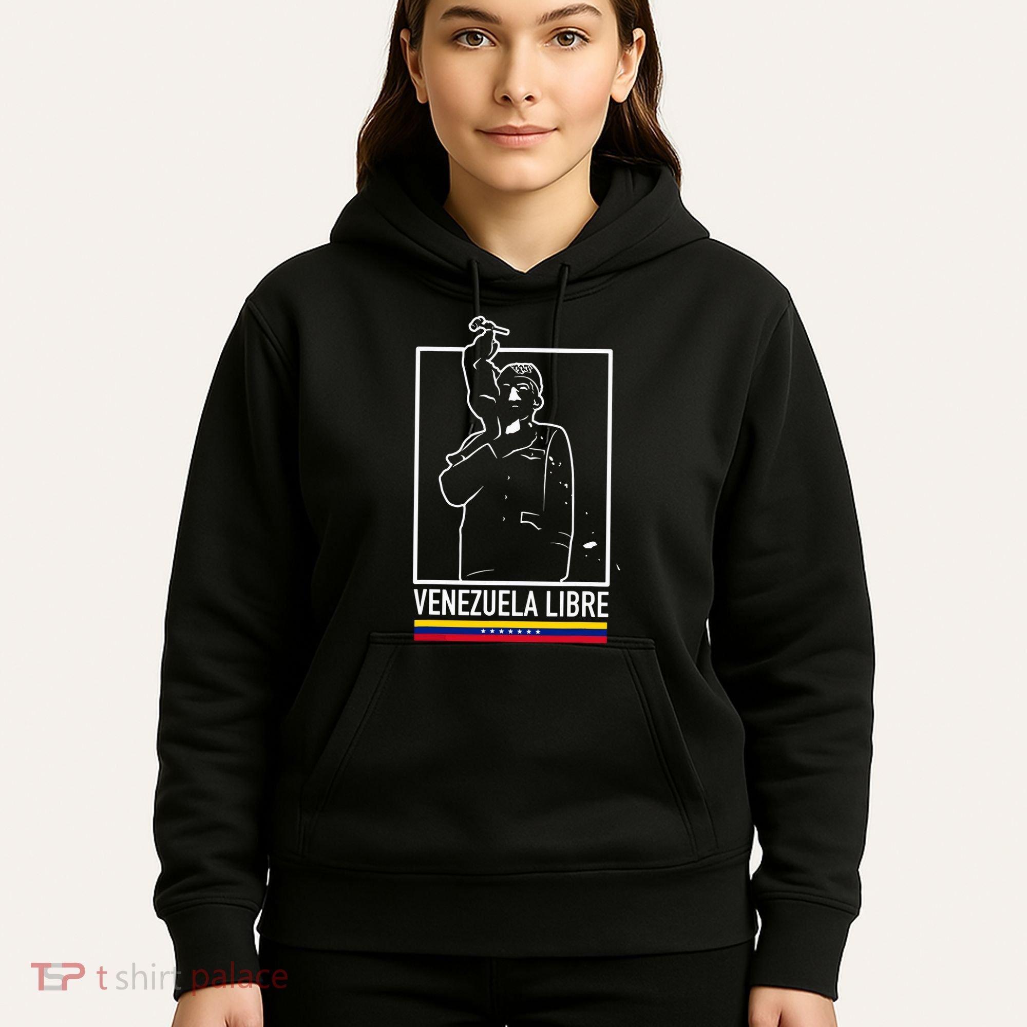 Hasta El Final Abajo Cadenas Venezuela Libre Hoodie