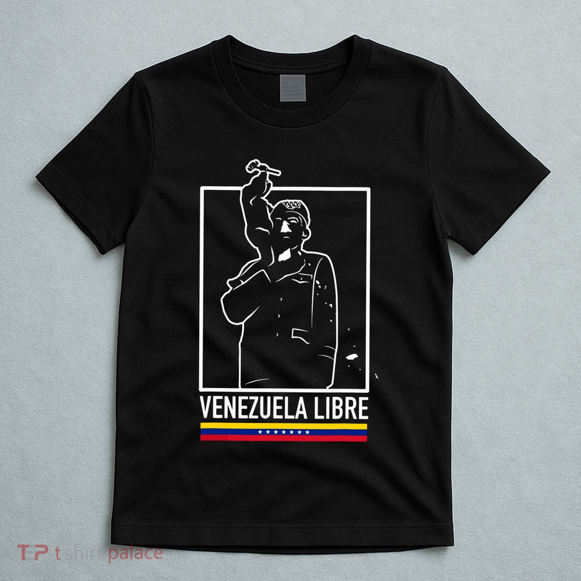 Hasta El Final Abajo Cadenas Venezuela Libre T-Shirt