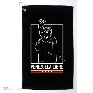 Hasta El Final Abajo Cadenas Venezuela Libre Golf Towel