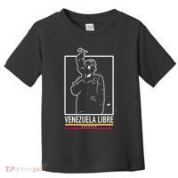 Hasta El Final Abajo Cadenas Venezuela Libre Toddler T-Shirt thumb 0