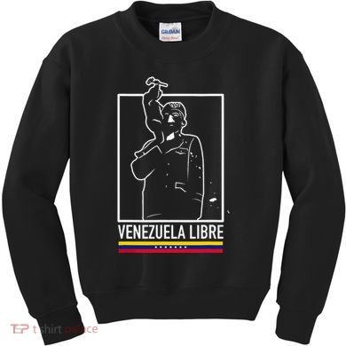 Hasta El Final Abajo Cadenas Venezuela Libre Kids Sweatshirt