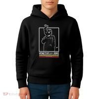 Hasta El Final Abajo Cadenas Venezuela Libre Kids Hoodie thumb 4