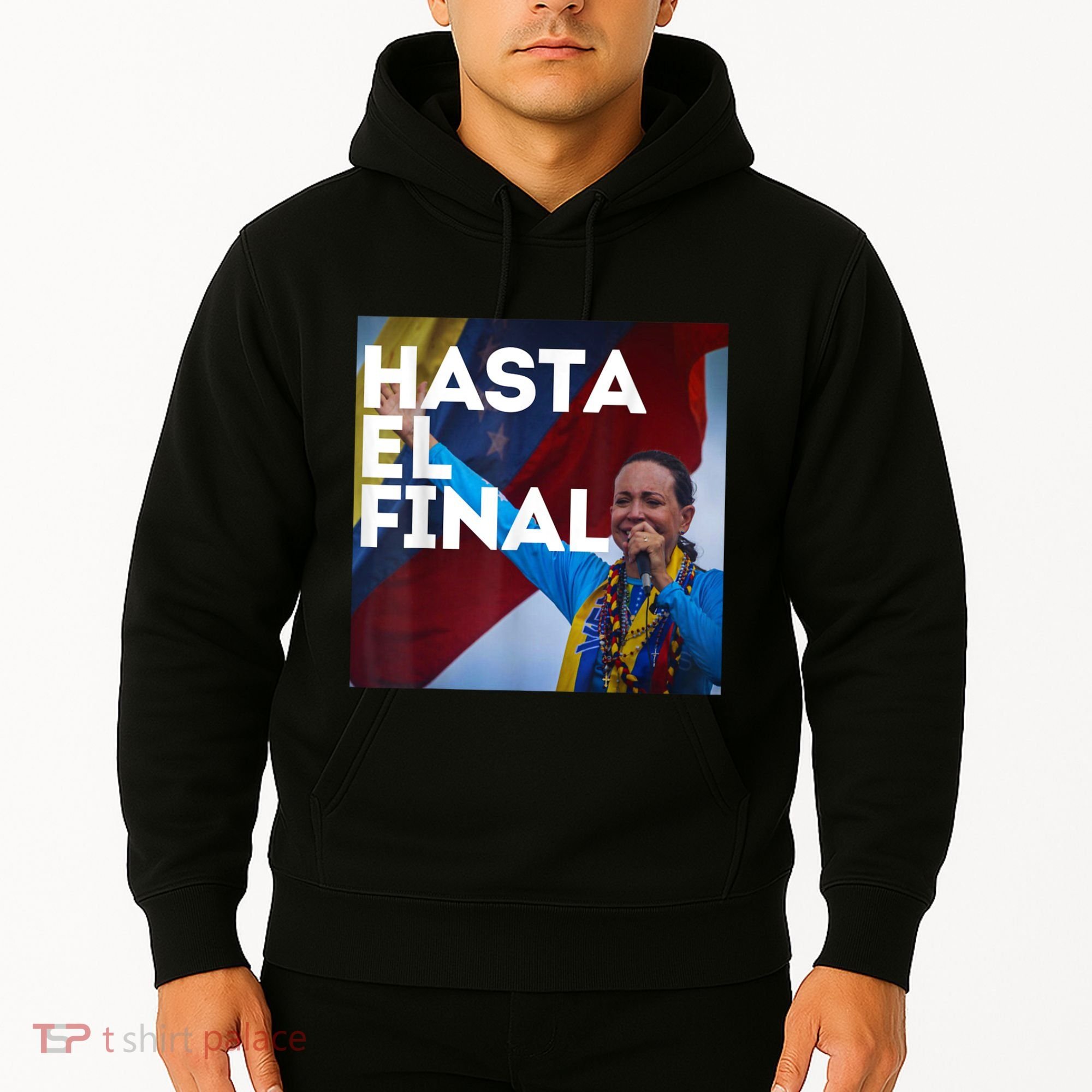 Hasta El Final Maria Corina Venezuela Libre Hoodie