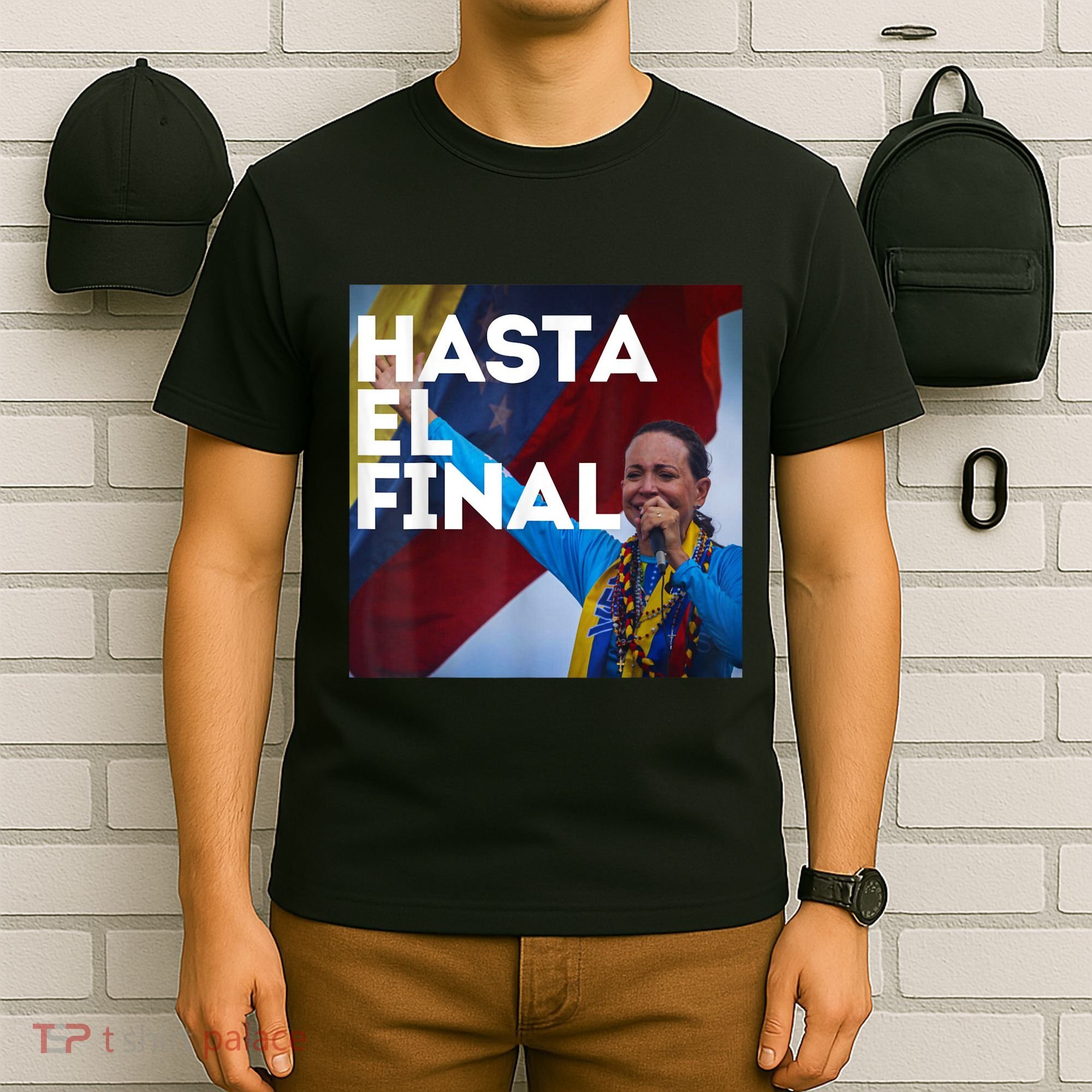 Hasta El Final Maria Corina Venezuela Libre T-Shirt
