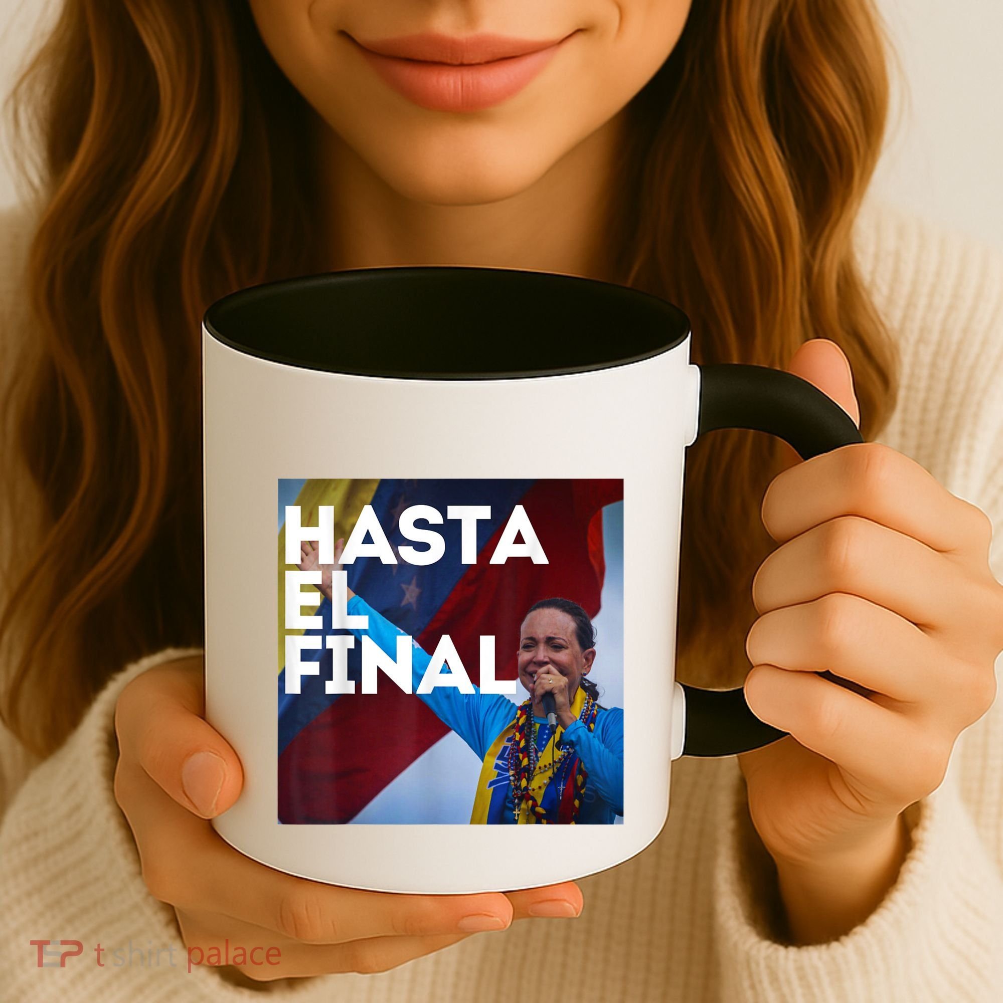 Hasta El Final Maria Corina Venezuela Libre Coffee Mug