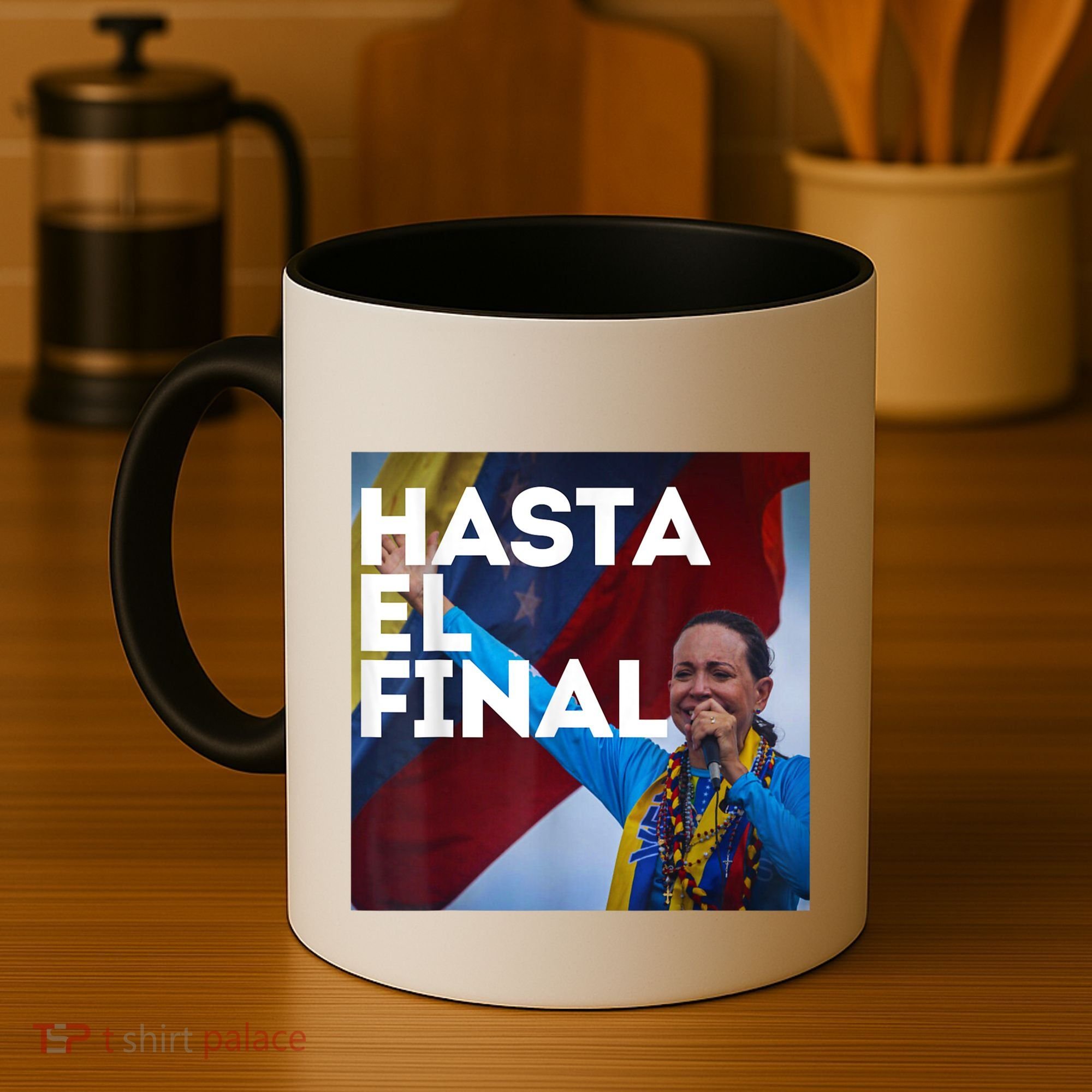 Hasta El Final Maria Corina Venezuela Libre Coffee Mug