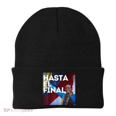 Hasta El Final Maria Corina Venezuela Libre Beanie