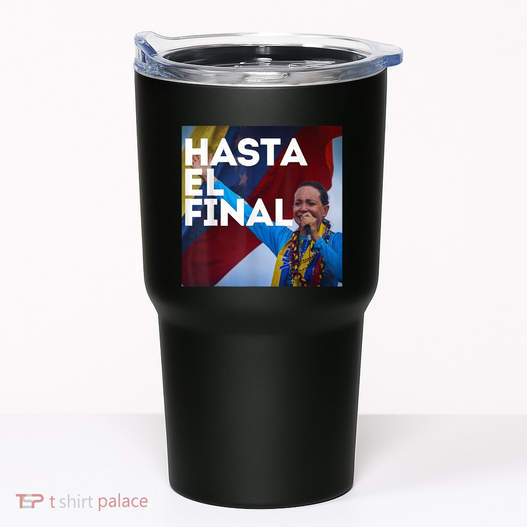 Hasta El Final Maria Corina Venezuela Libre Tumbler