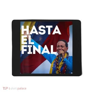 Hasta El Final Maria Corina Venezuela Libre Mousepad